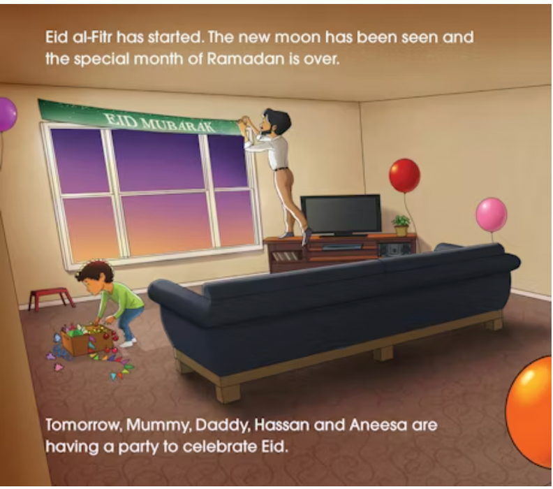Hassan and Aneesa Celebrate Eid