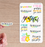 Shukr Themed Sticker Sheets