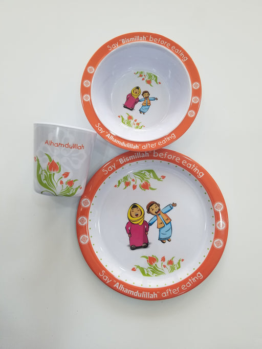 Deen Dinnerware 3 Piece Plate Set