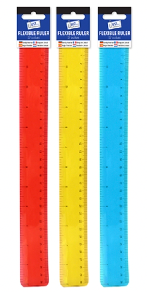 Flexible Bendy Rulers 12"