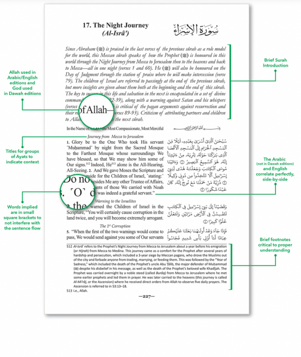 The Clear Quran - English with Arabic Text (Soft Cover)