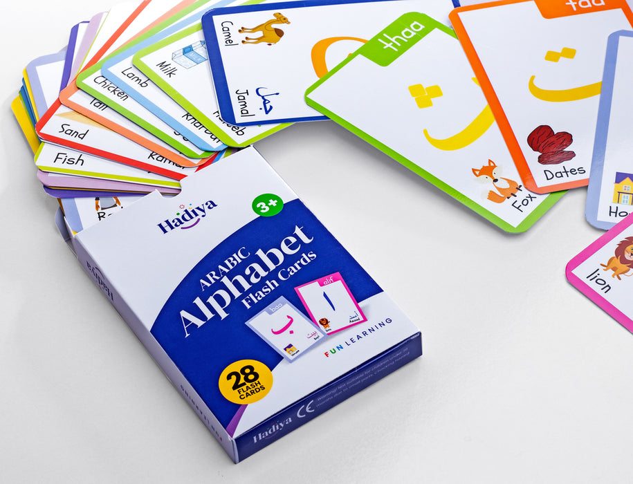 Arabic Alphabet Flash Cards