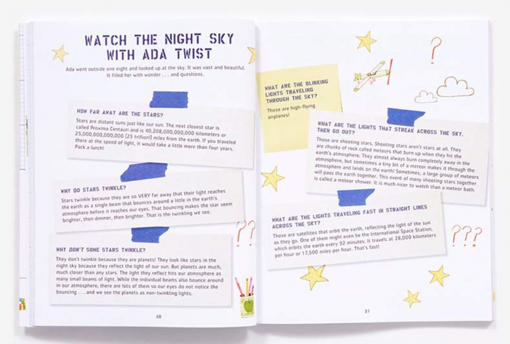 Ada Twist's Big Project Book for Stellar Scientist
