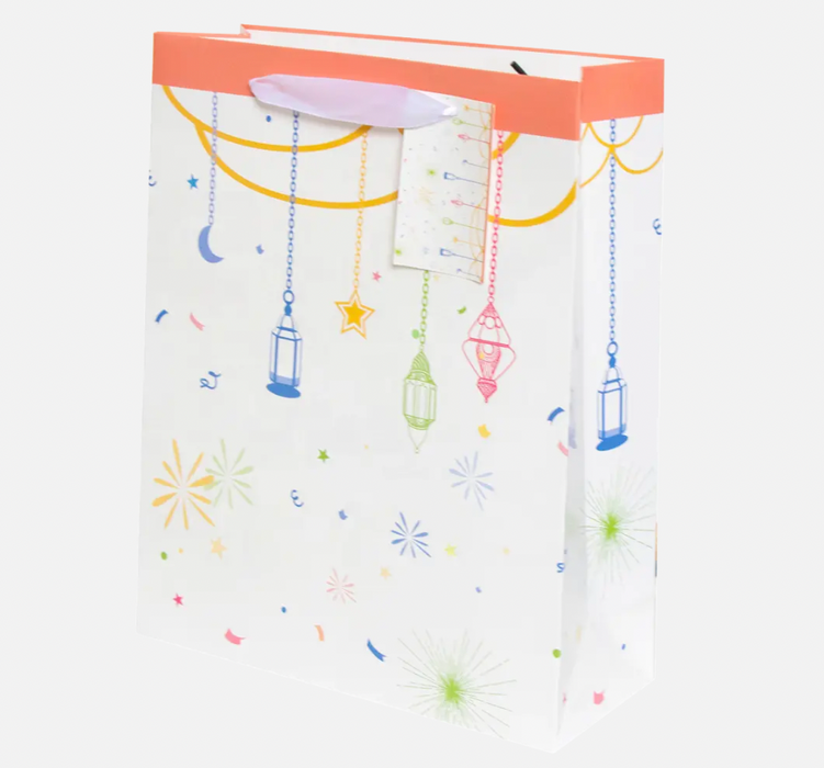Colorful Lanterns Gift Bag