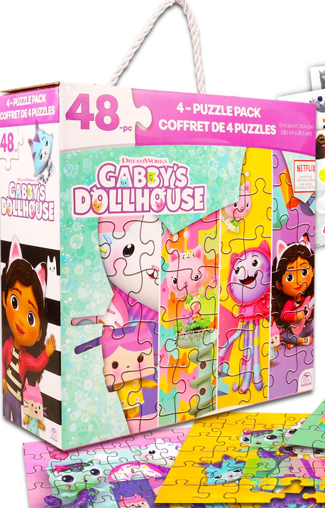 Gabby's Dollhouse 48pcs Puzzle