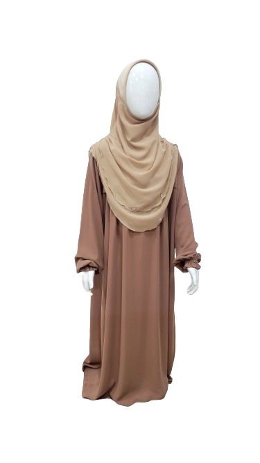 Girls Lightweight Turkish Abaya