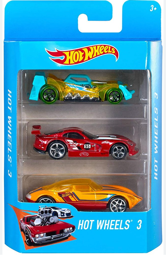 Hot Wheels 3 in 1 Pack