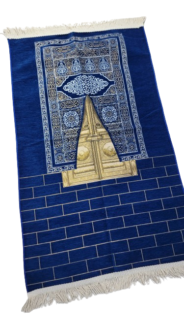 Kaaba Cloth Inspired Prayer Mat