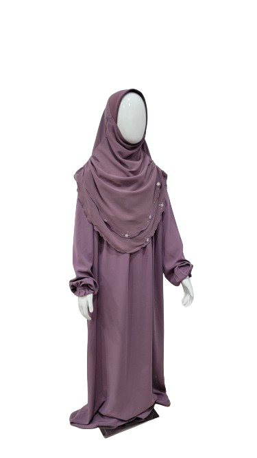 Girls Lightweight Turkish Abaya