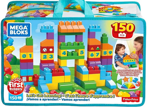 Mega Bloks Lets Get Learning  - 150 Piece Puzzle