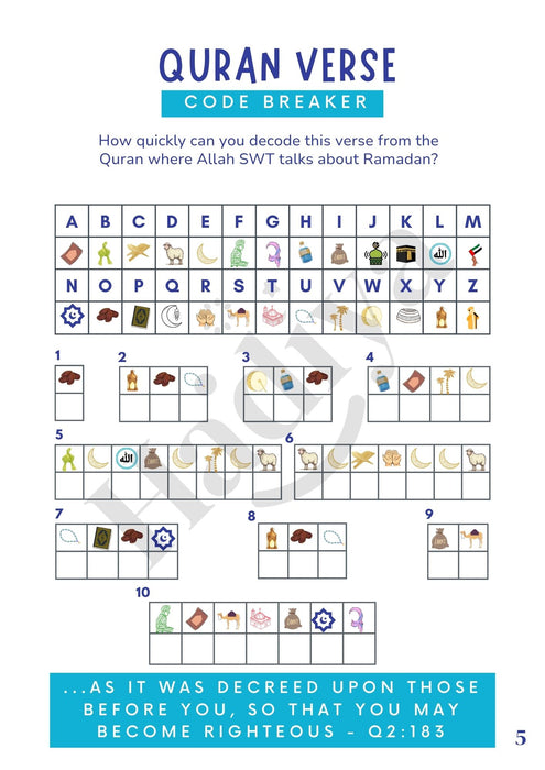 Ramadan Journal & Activity Book