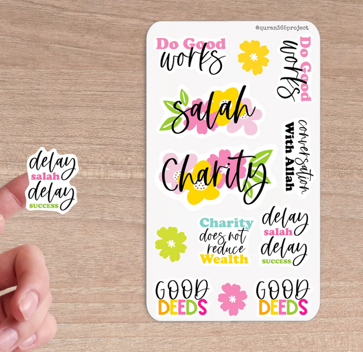 Good Deeds Sticker Sheets