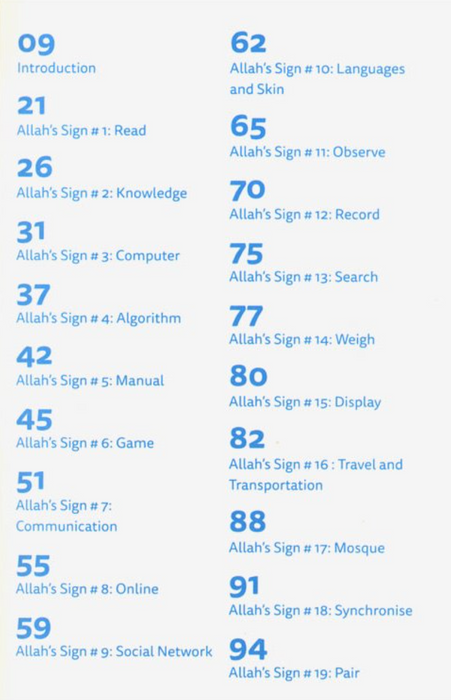 Seek the Signs of Allah