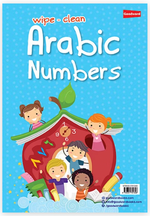 Wipe - Clean Arabic Numbers