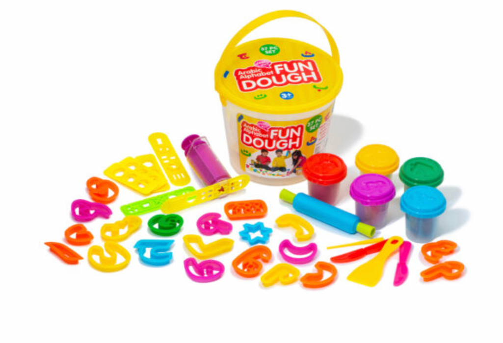 Fun Dough Arabic Letters