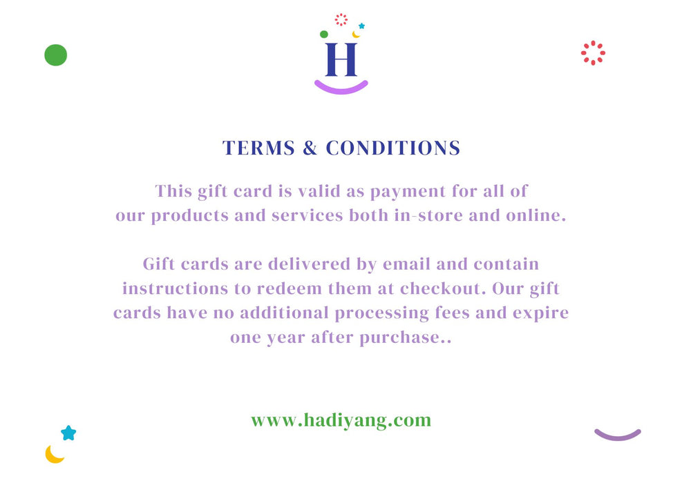 Hadiya NG e-Gift Card