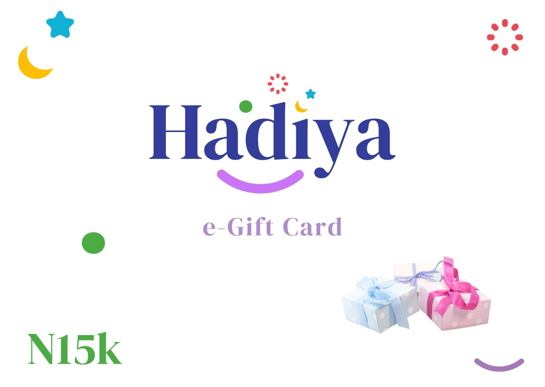 Hadiya NG e-Gift Card
