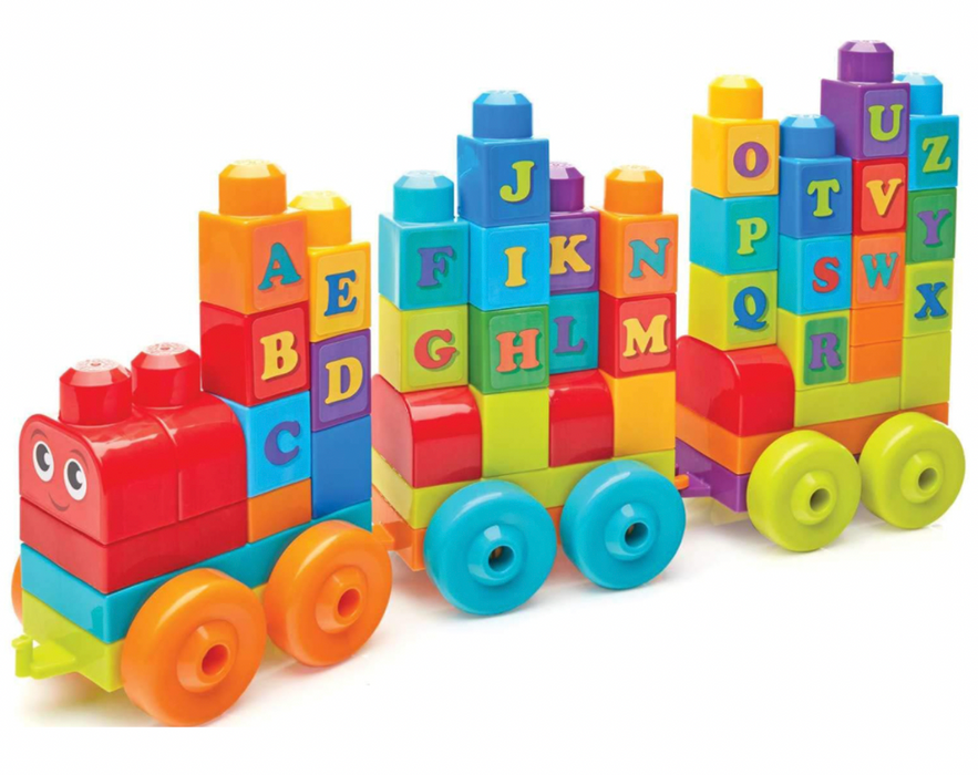Mega Bloks First Builders ABC Learning Train Set