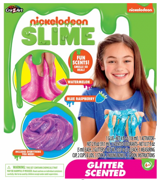 Cra-Z-Art Nickelodeon Slime Kit, Glitter Scented