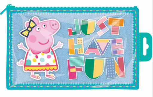 Peppa Pig Flat PVC Pencil Case