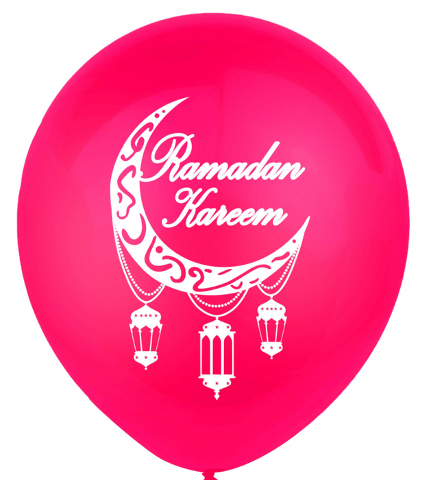 Ramadan Kareem Latex Balloons (Pack of 10)