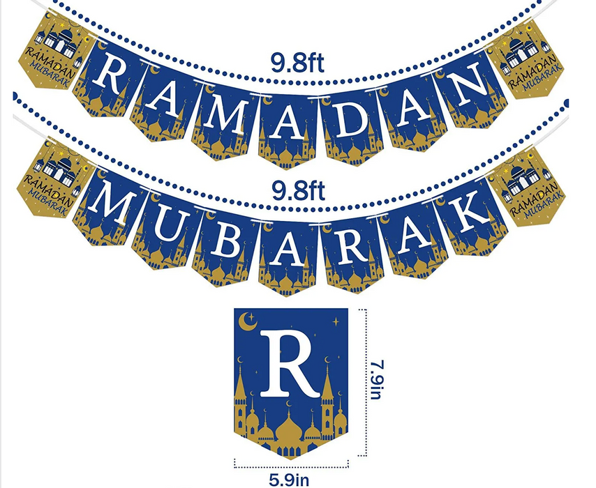 Ramadan Mubarak Bunting