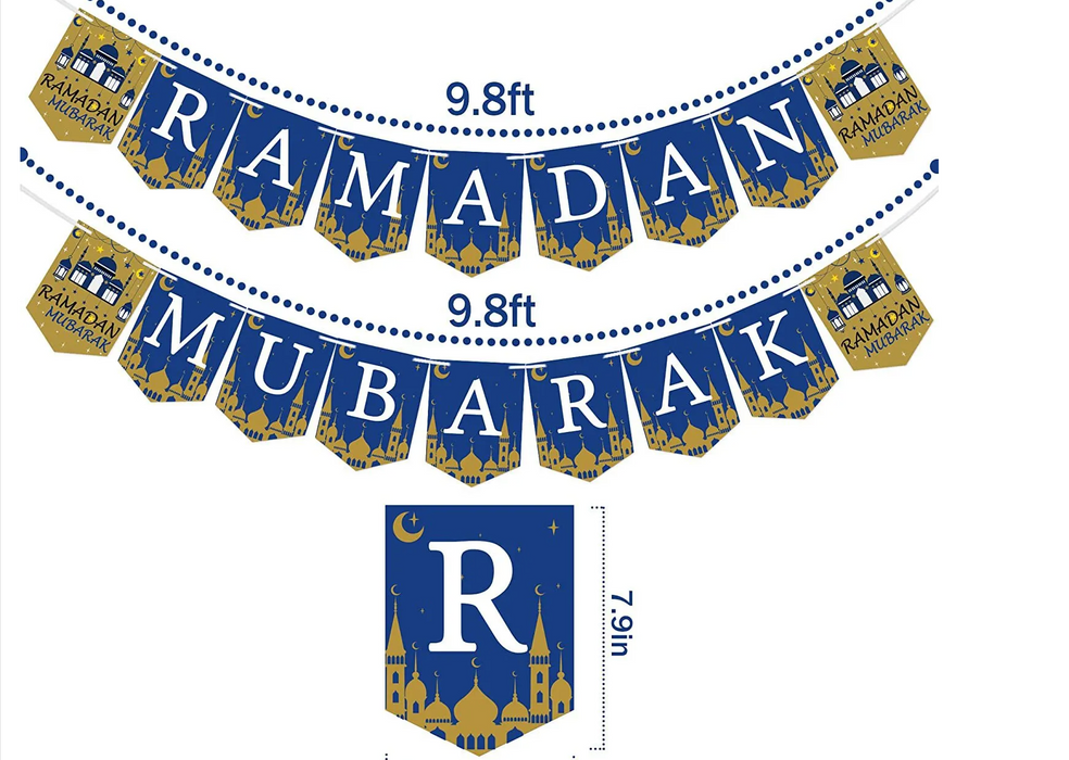 Ramadan Mubarak Bunting