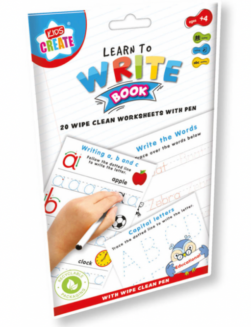 WIPE CLEAN WRITING BOOK (A5)