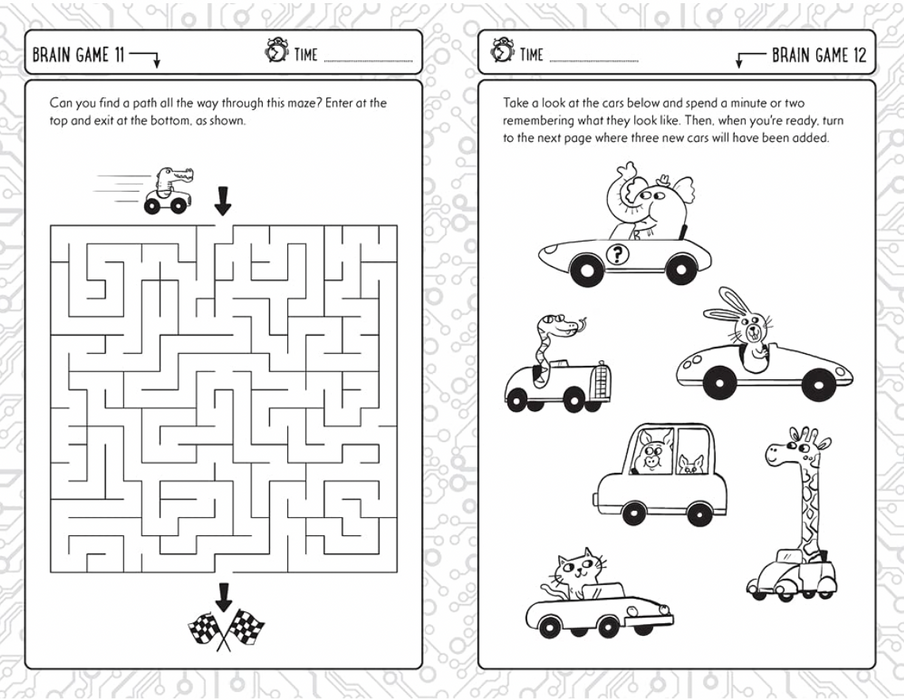 5 Minute Brain Games for Clever Kids