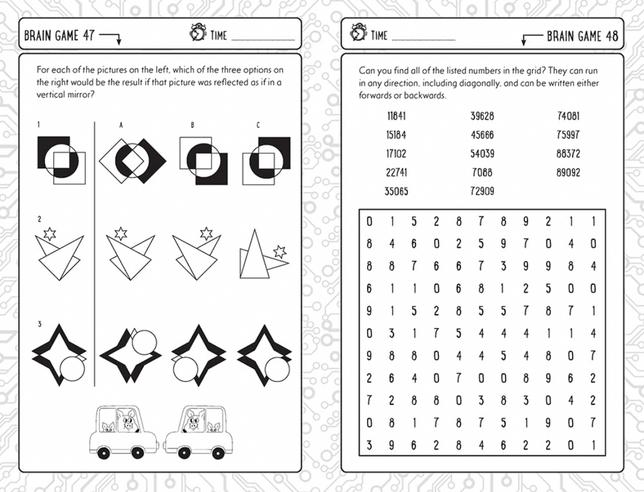 5 Minute Brain Games for Clever Kids