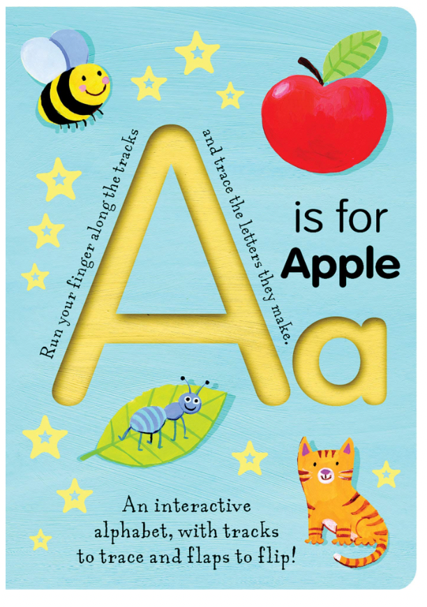 A is for Apple (Smart Kids Trace-And-Flip) Board Book