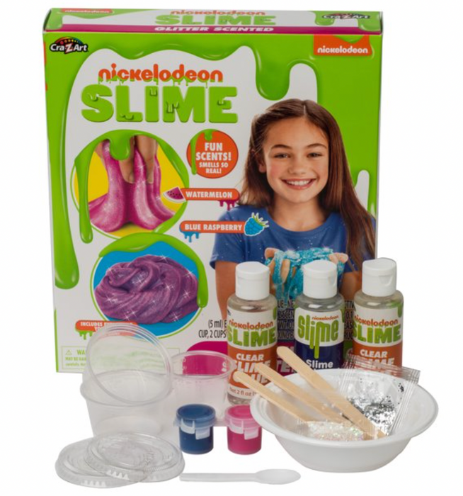 Cra-Z-Art Nickelodeon Slime Kit, Glitter Scented