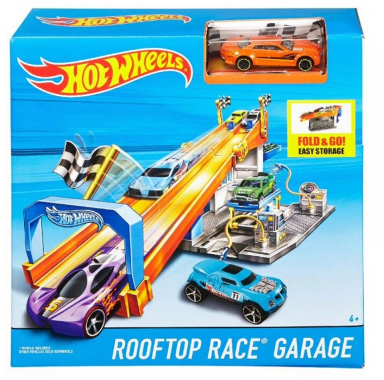 Hot Wheels RoofTop Garage