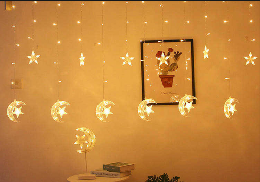 Ramadan Moon and Star Lights - Design 2