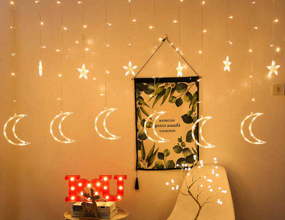 Ramadan Moon and Star Lights  - Design 3