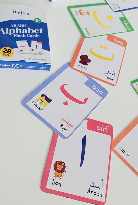 Arabic Alphabet Flash Cards