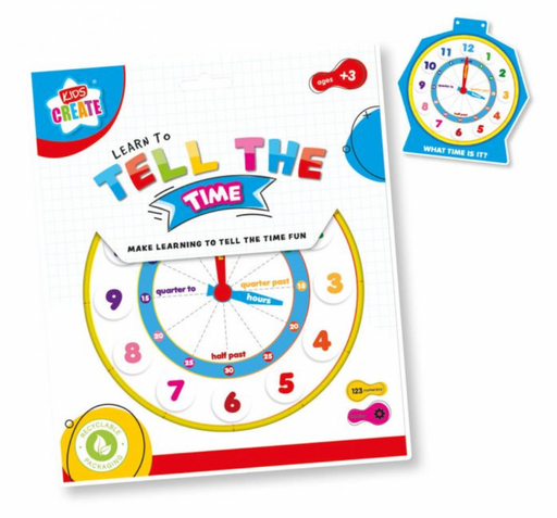 Tell The Time Clock - Kids Create